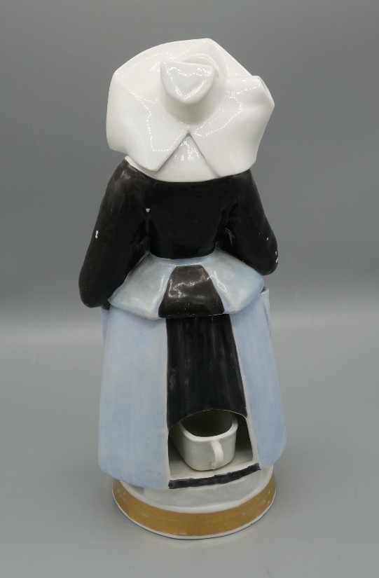 Paris Porcelain Teapot, "religieuse," 19th Century-photo-3