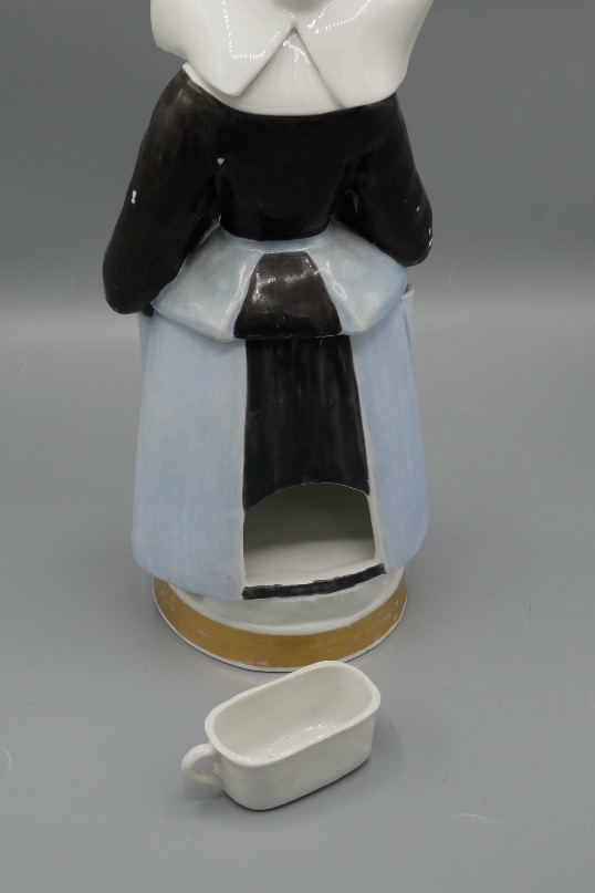 Paris Porcelain Teapot, "religieuse," 19th Century-photo-4