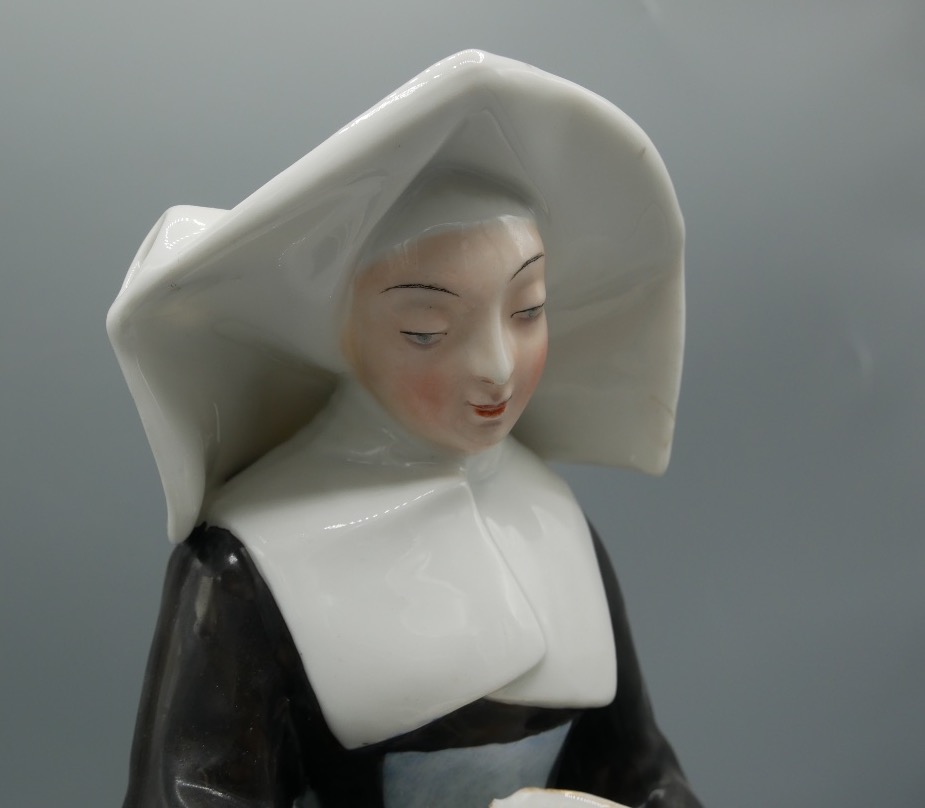 Paris Porcelain Teapot, "religieuse," 19th Century-photo-3