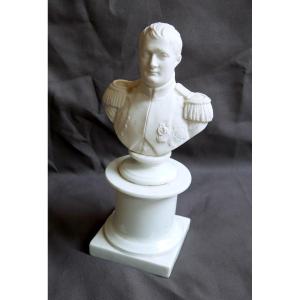 Biscuit Bust, Napoleon I, After Canova, 19th Century