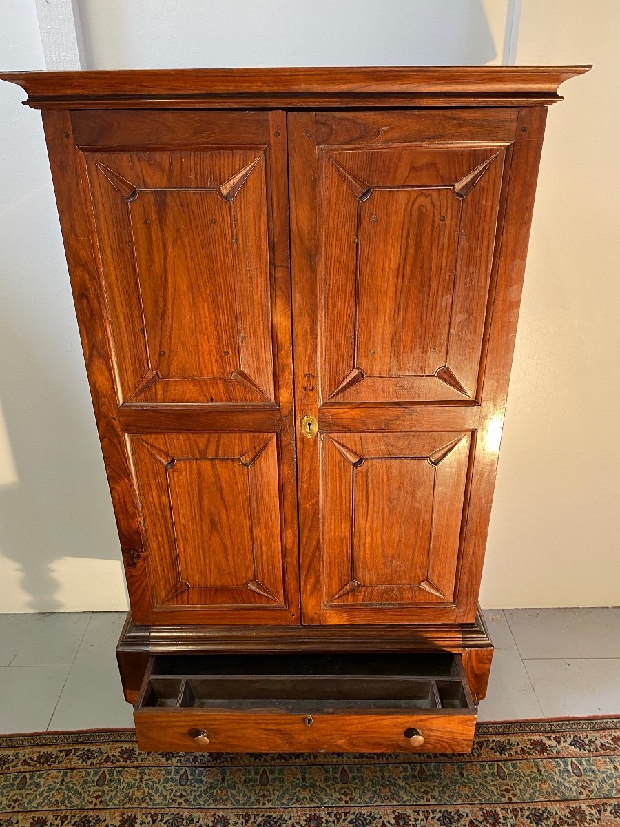 Small Indian Spice Cabinet, Rosewood, XIXth Century-photo-2