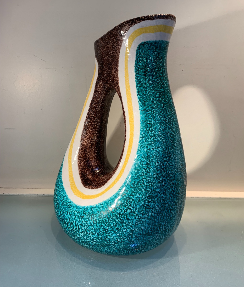 Ceramic Pitcher By Alvino Bagni, 1950s/1960s-photo-2