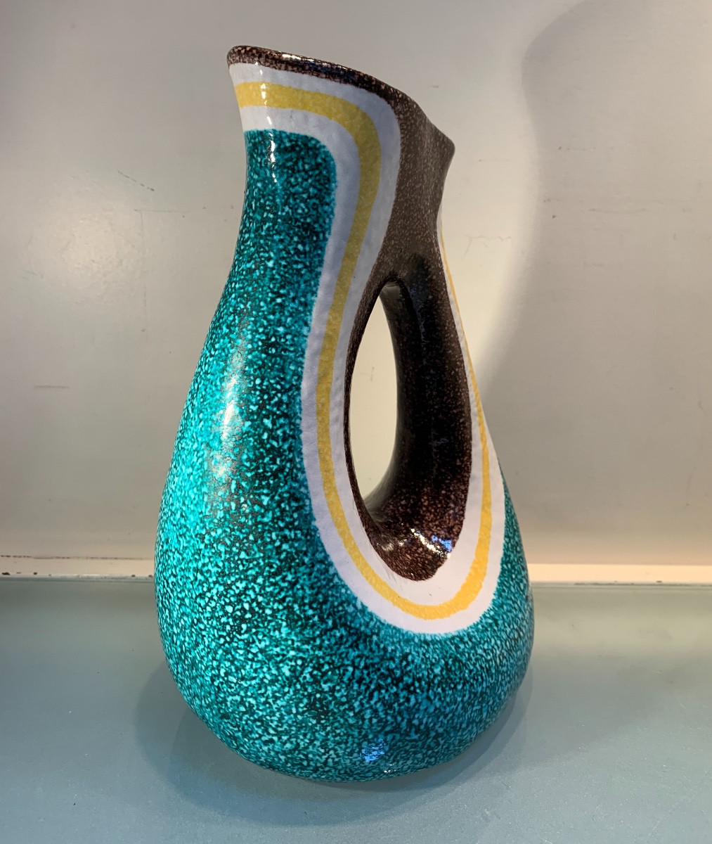 Ceramic Pitcher By Alvino Bagni, 1950s/1960s-photo-4