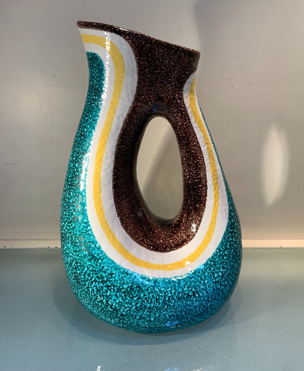 Ceramic Pitcher By Alvino Bagni, 1950s/1960s-photo-1