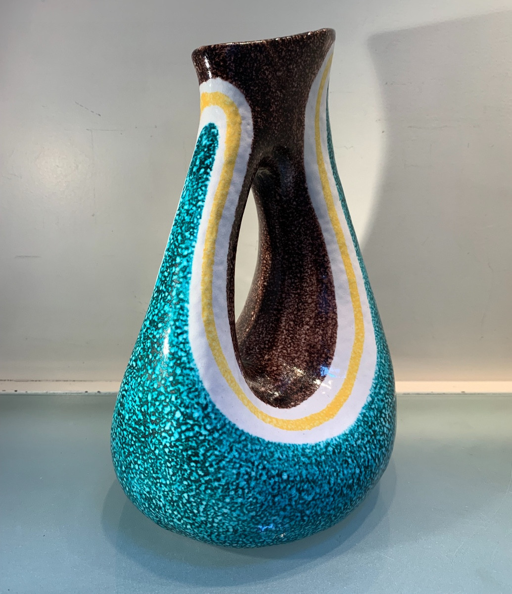 Ceramic Pitcher By Alvino Bagni, 1950s/1960s-photo-4
