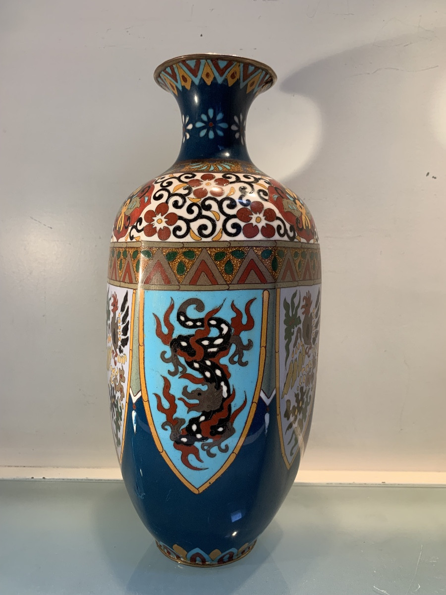 Cloisonné Vase, Japan, Late 19th/early 20th Century