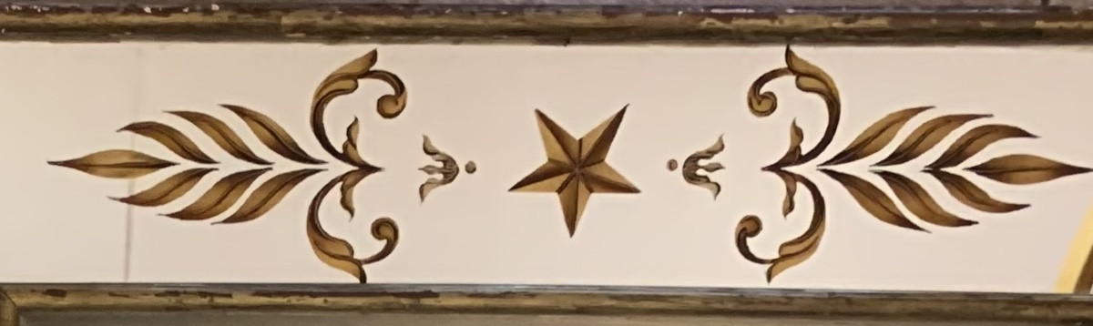 Mirror With Neo-classical Motifs, 1950s/1960s-photo-2