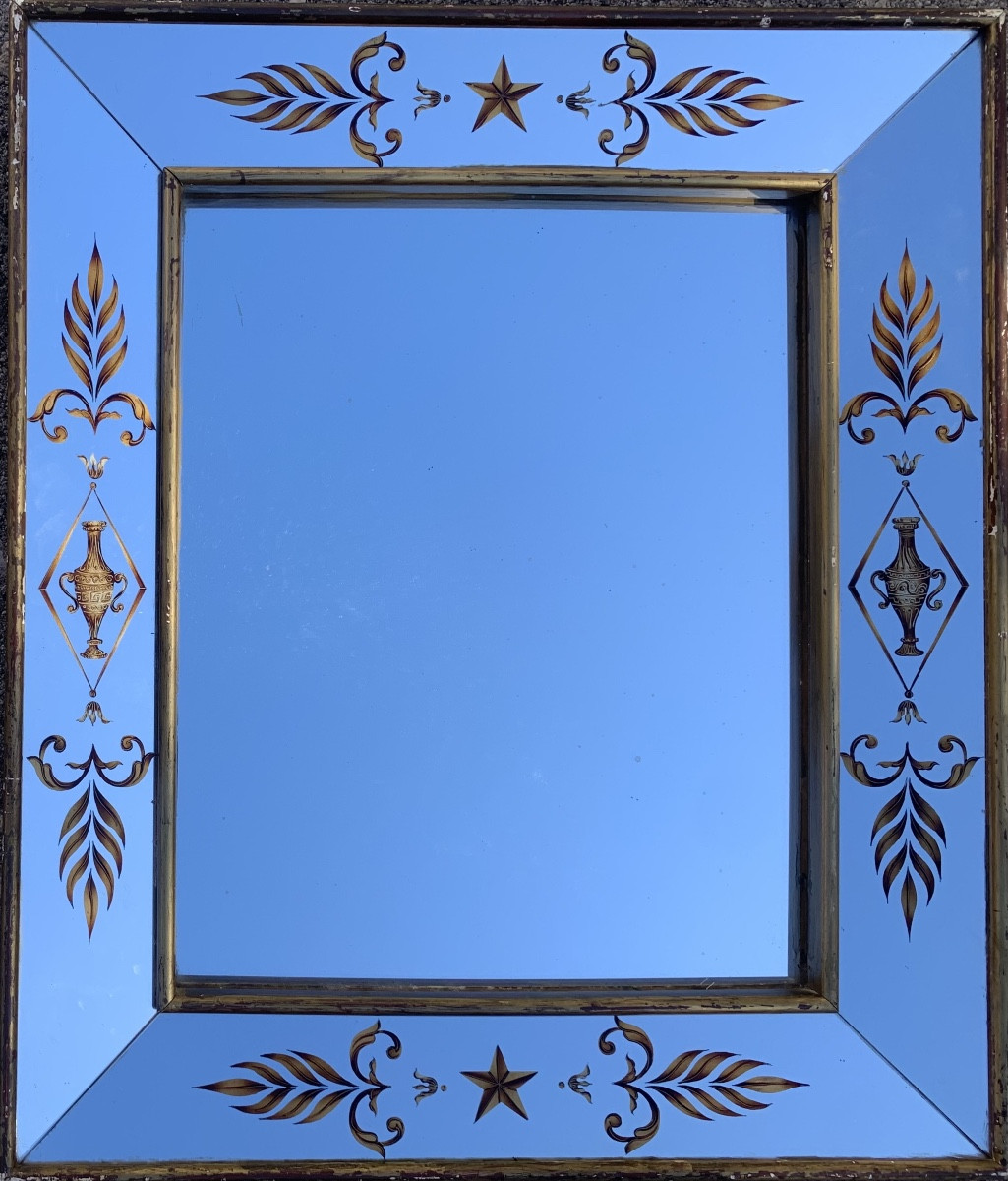Mirror With Neo-classical Motifs, 1950s/1960s