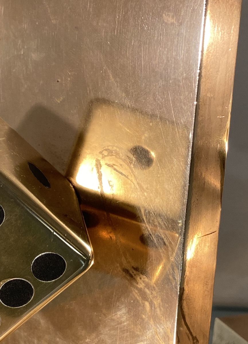 Pair Of Bronze Dice Bookends, 1970s-photo-6