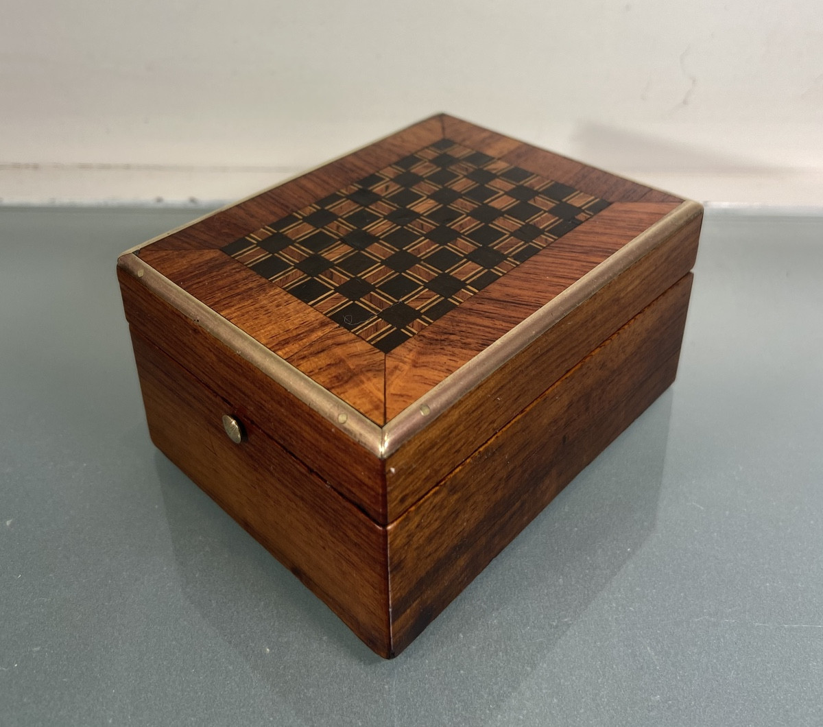 Marquetry Watch Box, Napoleon III Era-photo-2
