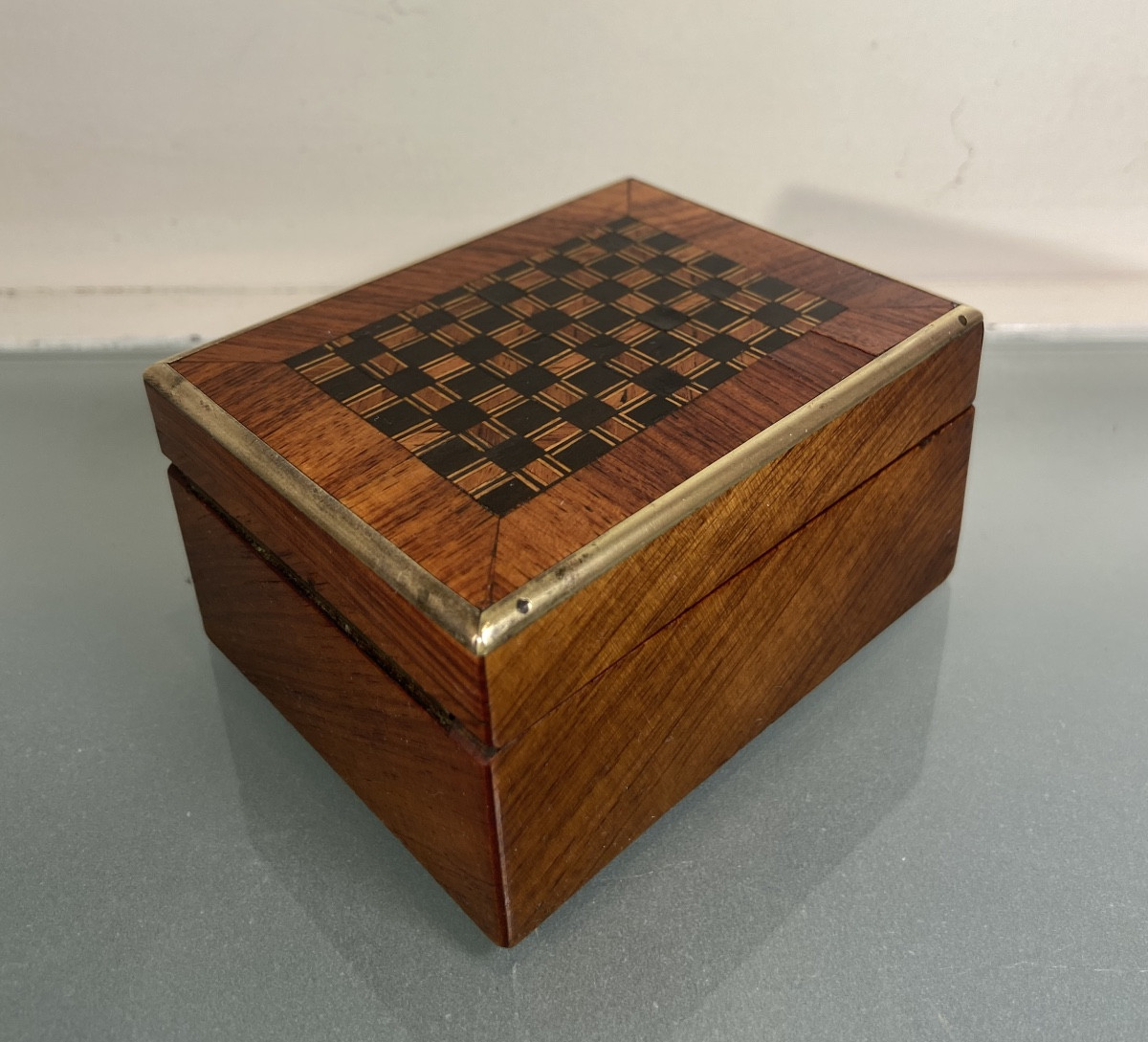 Marquetry Watch Box, Napoleon III Era-photo-2