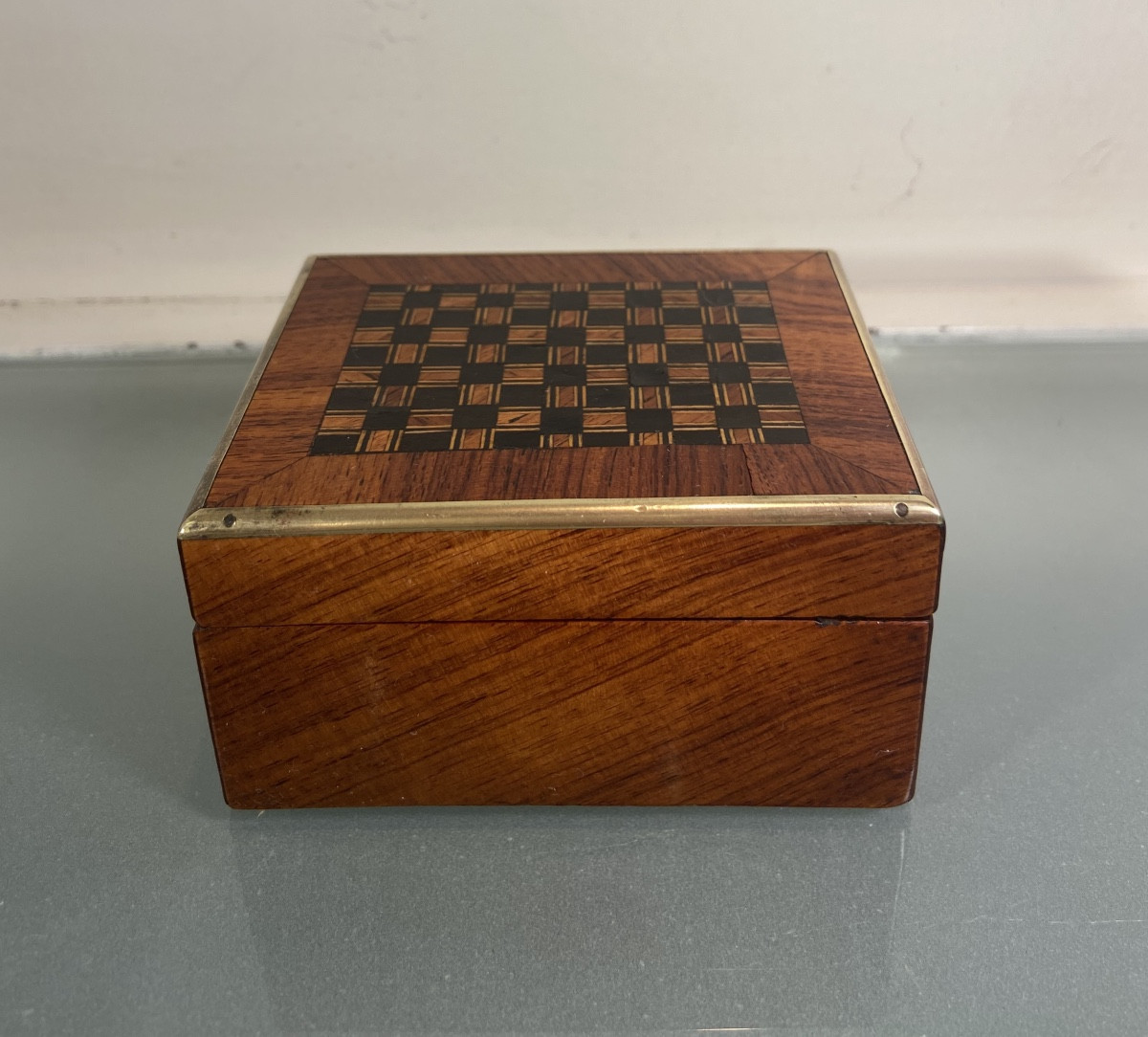 Marquetry Watch Box, Napoleon III Era-photo-3