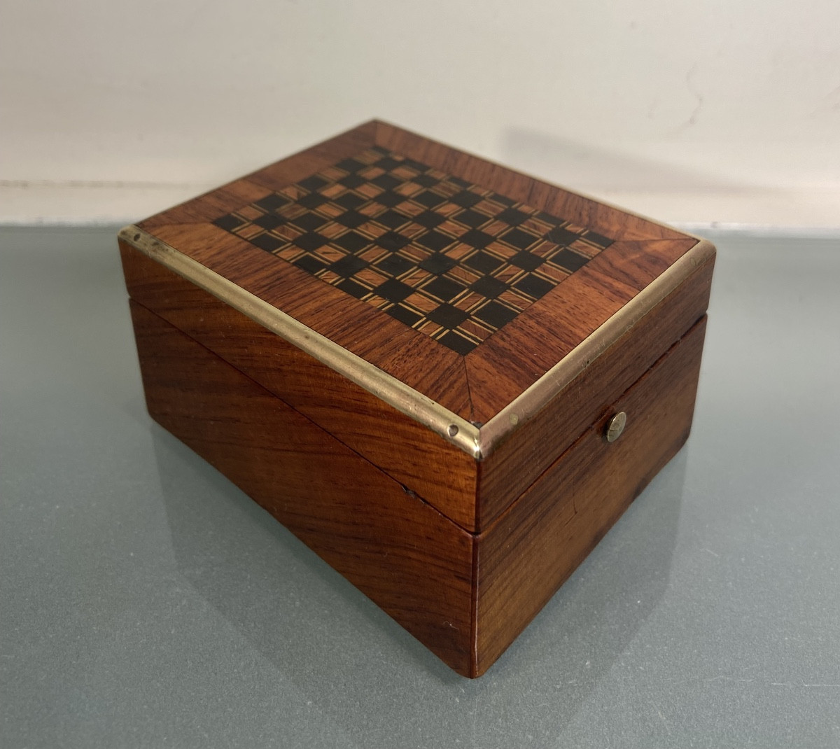 Marquetry Watch Box, Napoleon III Era-photo-4