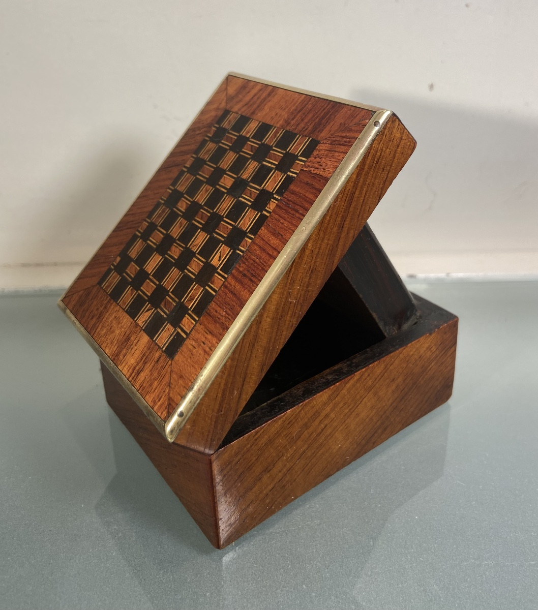 Marquetry Watch Box, Napoleon III Era-photo-7
