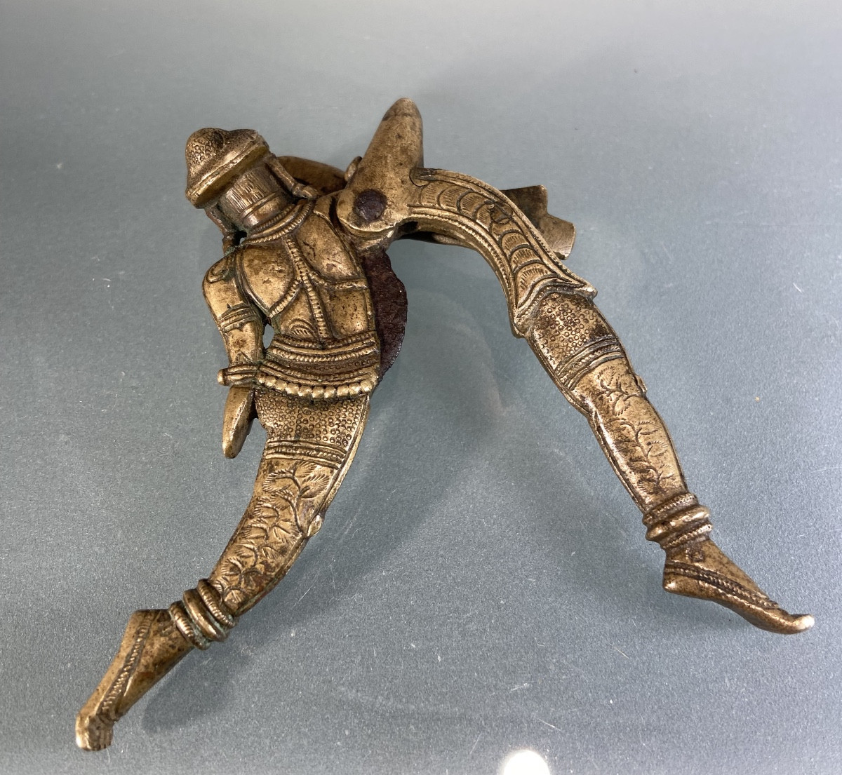 Bronze Betel Chisel, Rajasthan, Late 19th Century-photo-5