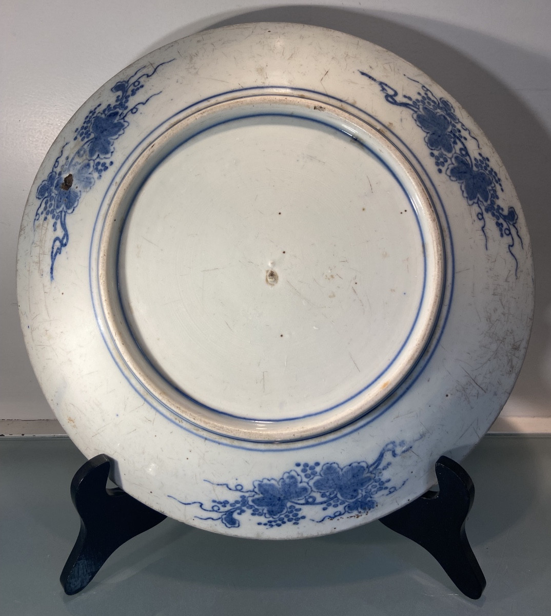 White And Blue Porcelain Dish From Arita, Japan, Late 18th/early 19th Century-photo-2