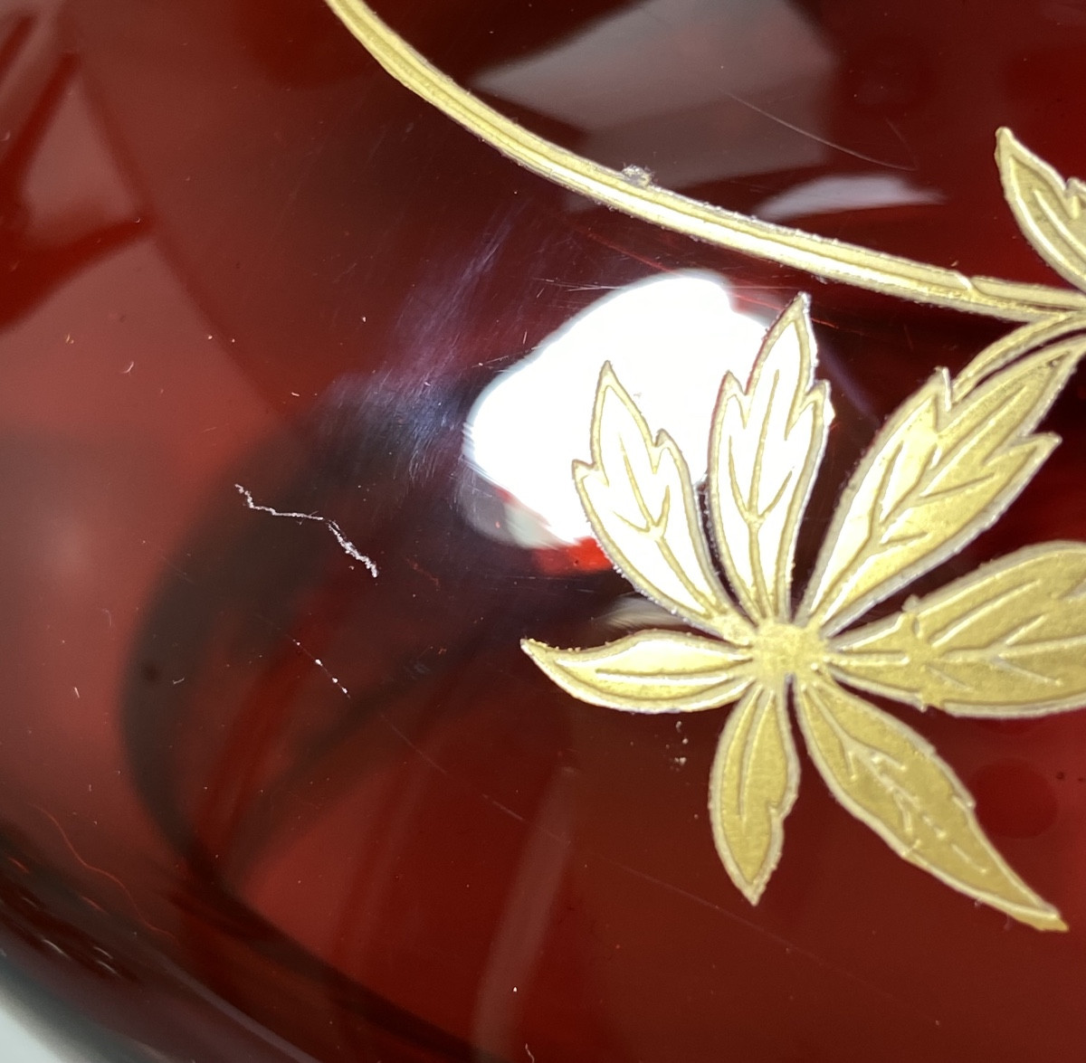 Coupe Japonisante En Cristal De Baccarat, Epoque Fin XIXe-photo-6