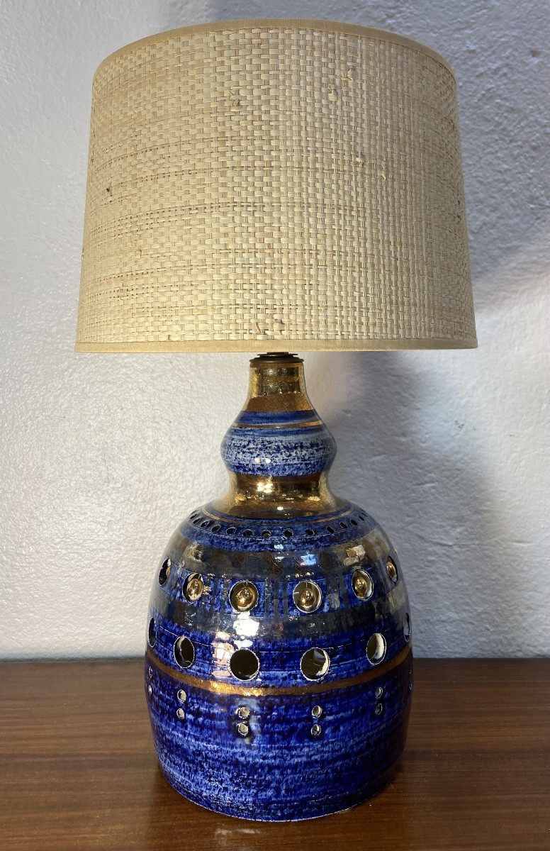 Ceramic Lamp By Georges Pelletier, 1960s-photo-2