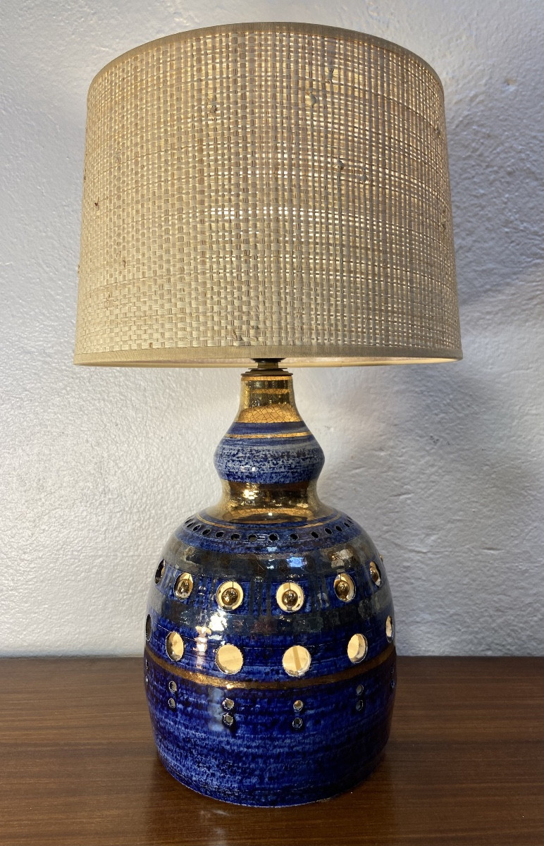 Ceramic Lamp By Georges Pelletier, 1960s