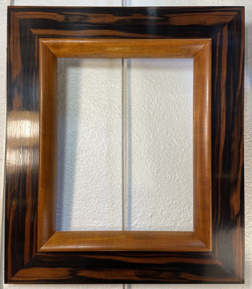 Cadre Art Déco En Palissandre De Rio, Années 1930
