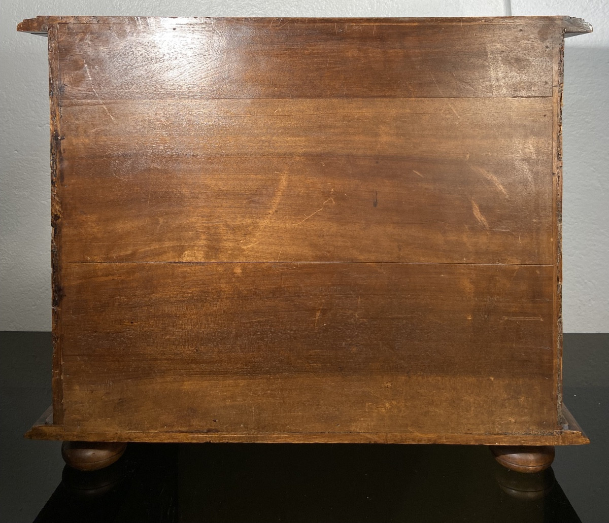 Cabinet De Voyage Haute Epoque En Noyer, Europe du Nord (Danemark?), Epoque XVIIe-photo-5