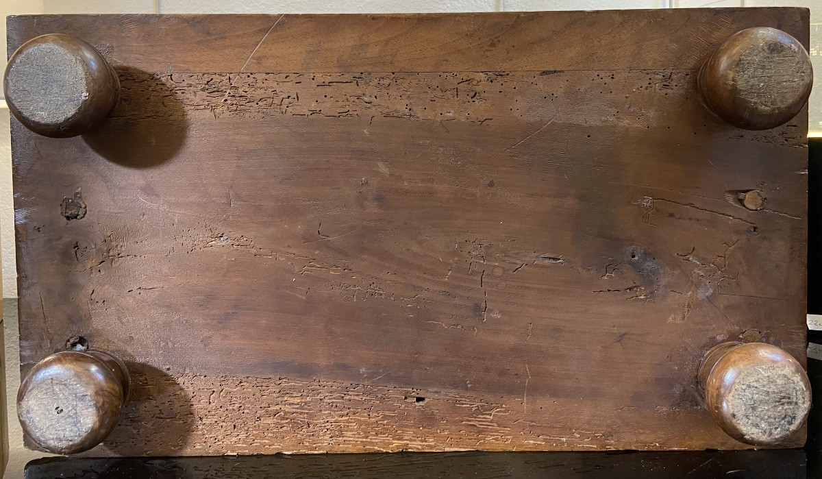 Cabinet De Voyage Haute Epoque En Noyer, Europe du Nord (Danemark?), Epoque XVIIe-photo-8