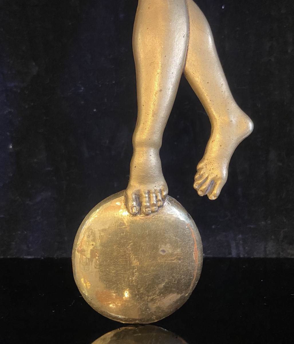 Bronze Doré D'Ornement, Epoque 1er Empire-photo-1