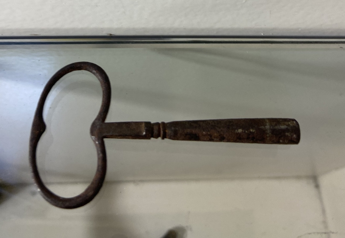 Lyre Clock, Mahogany And Gilt Bronze, Restoration Period-photo-4