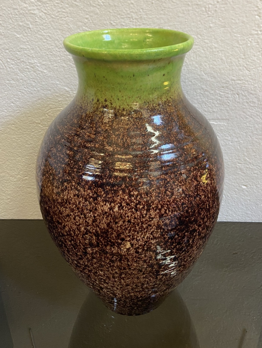 Large Accolay Ceramic Vase, 1960s-photo-2