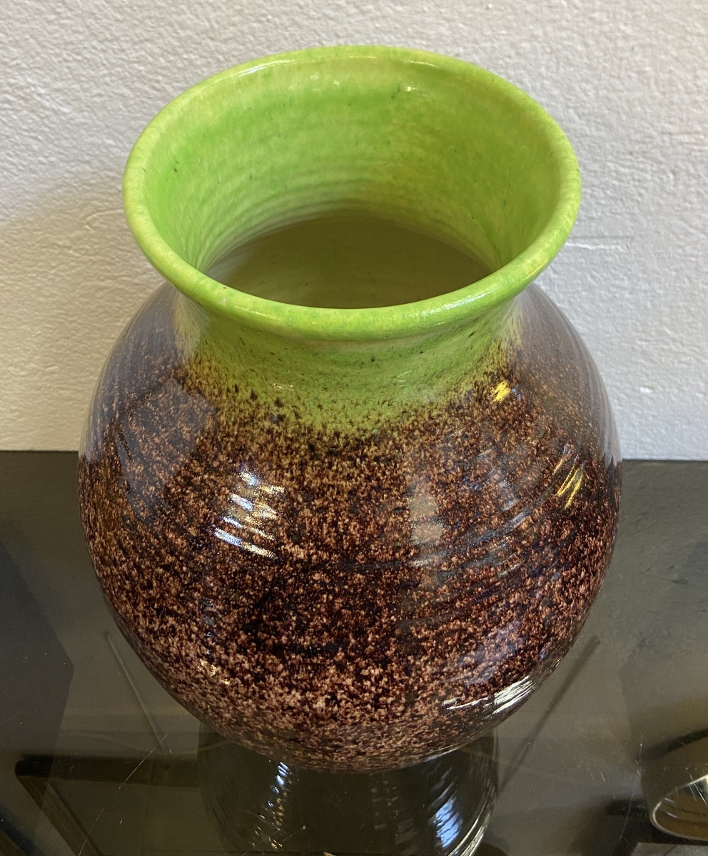 Large Accolay Ceramic Vase, 1960s-photo-3