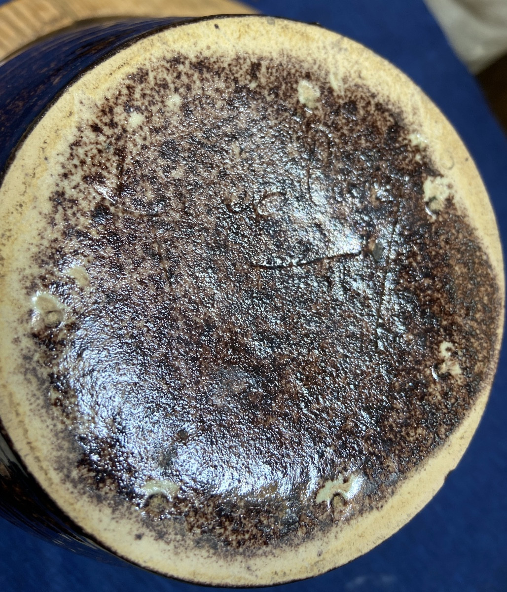 Large Accolay Ceramic Vase, 1960s-photo-4