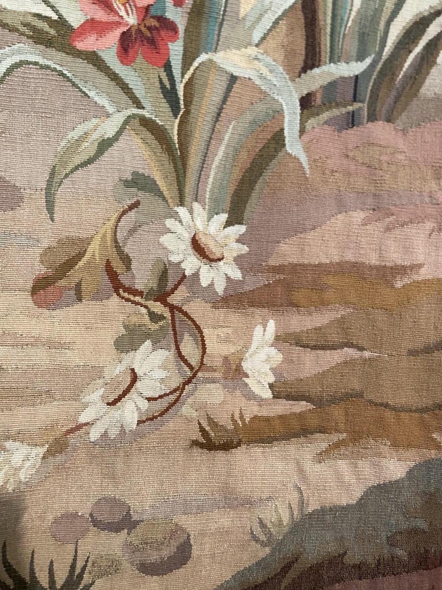 Two Portières En Tapisserie d'Aubusson, 19th Century-photo-4