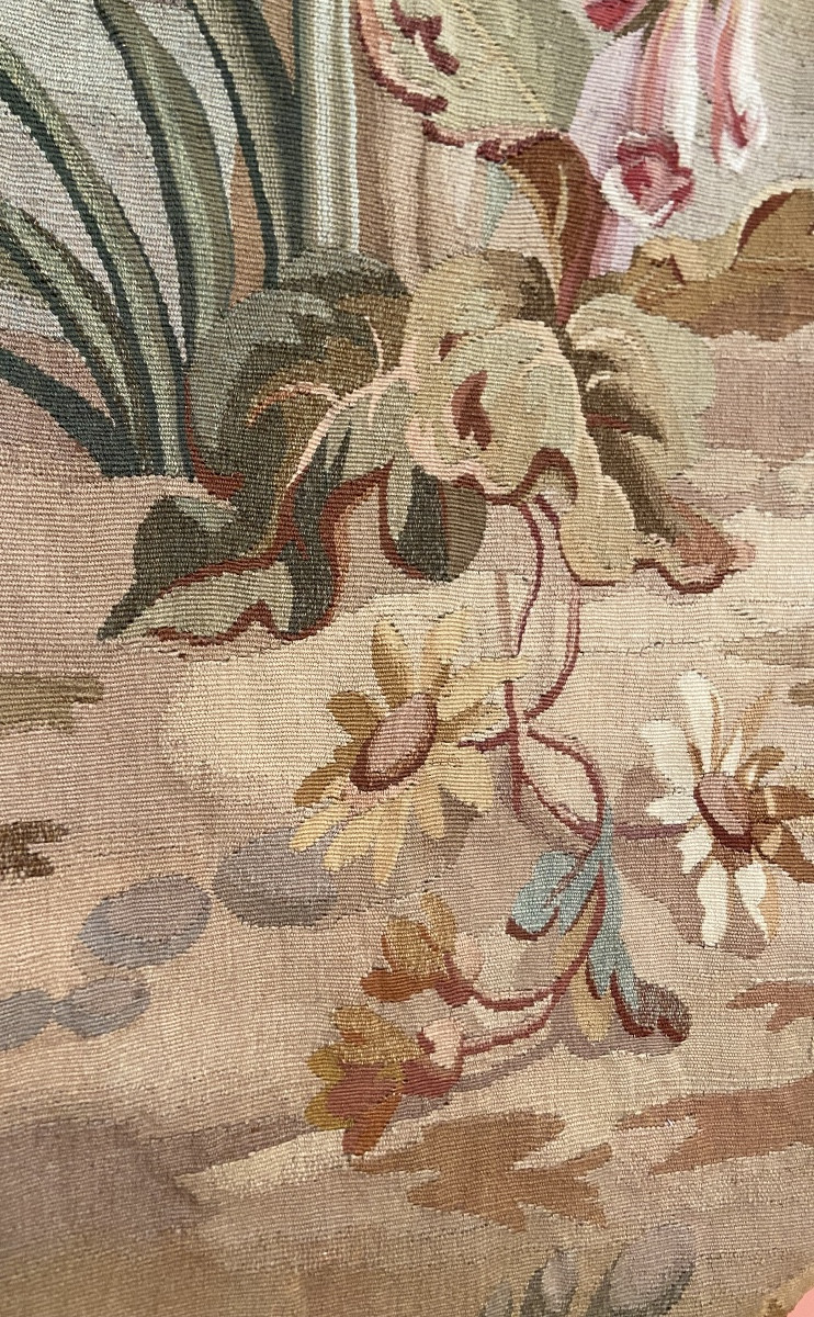 Two Portières En Tapisserie d'Aubusson, 19th Century-photo-3