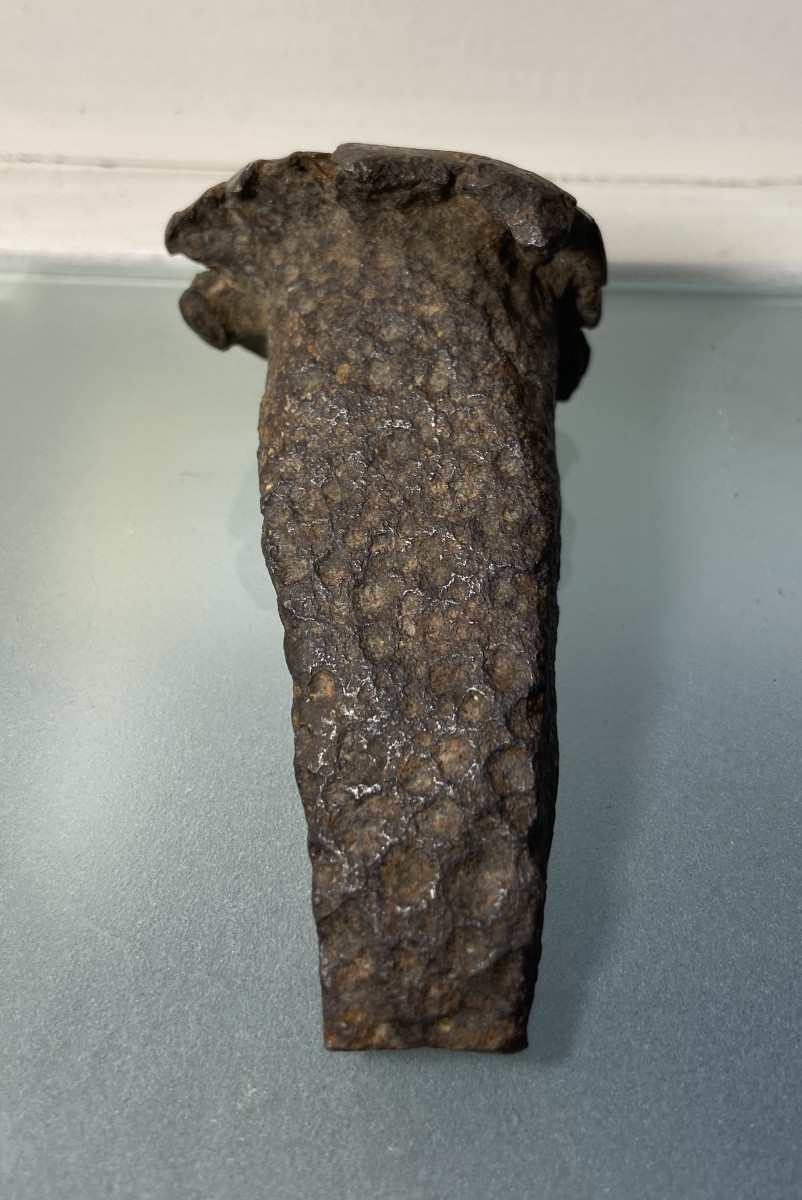 Wood Splitting Wedge, Iron, Gallo-roman Period-photo-4