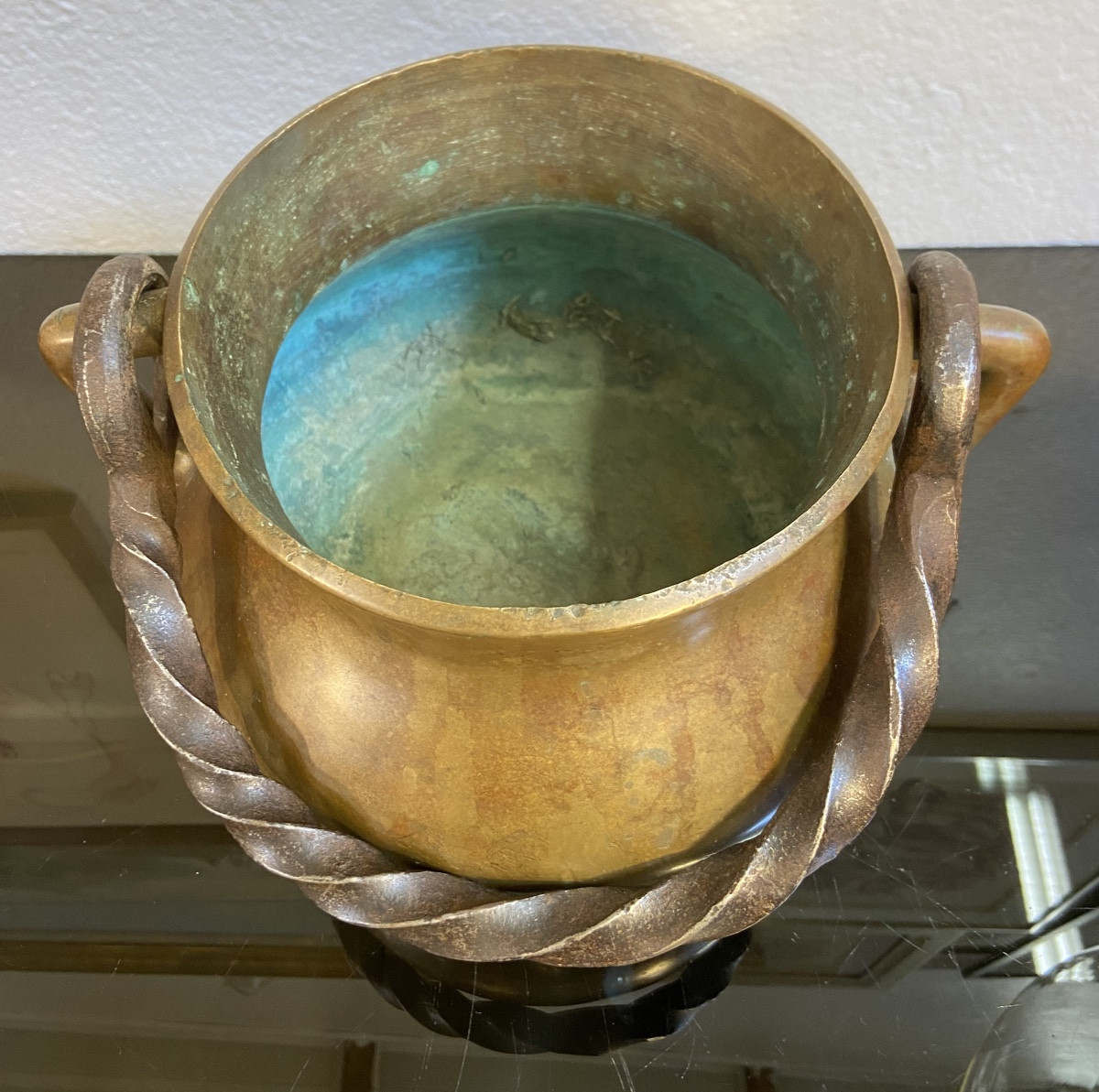Chaudron En Bronze, Epoque XVIIe-photo-5