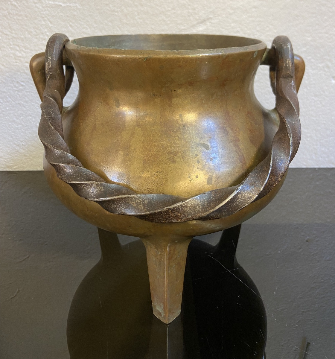 Chaudron En Bronze, Epoque XVIIe