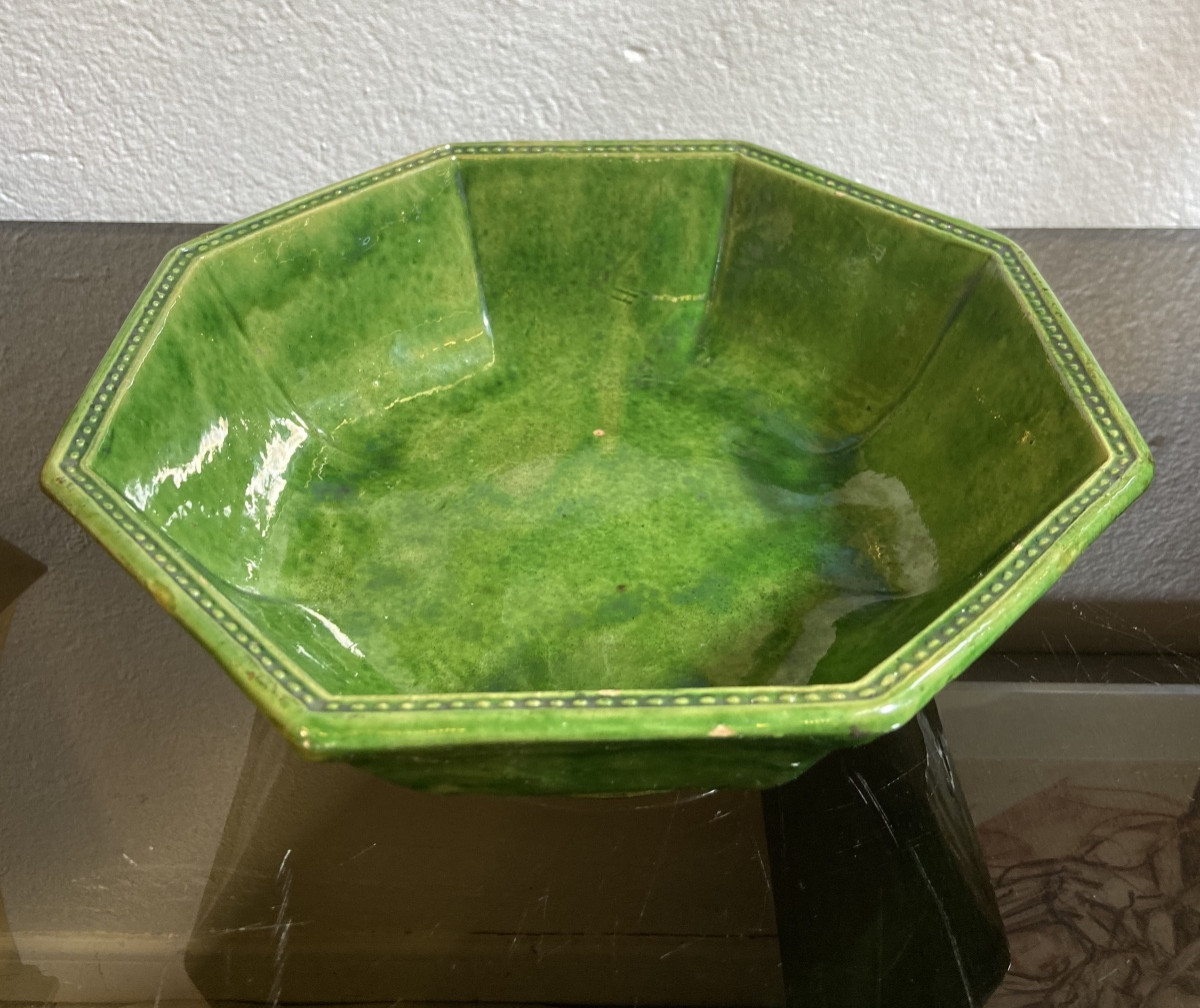 Coupe En Terre Cuite Vernissée De Biot, Années 1920/30-photo-2