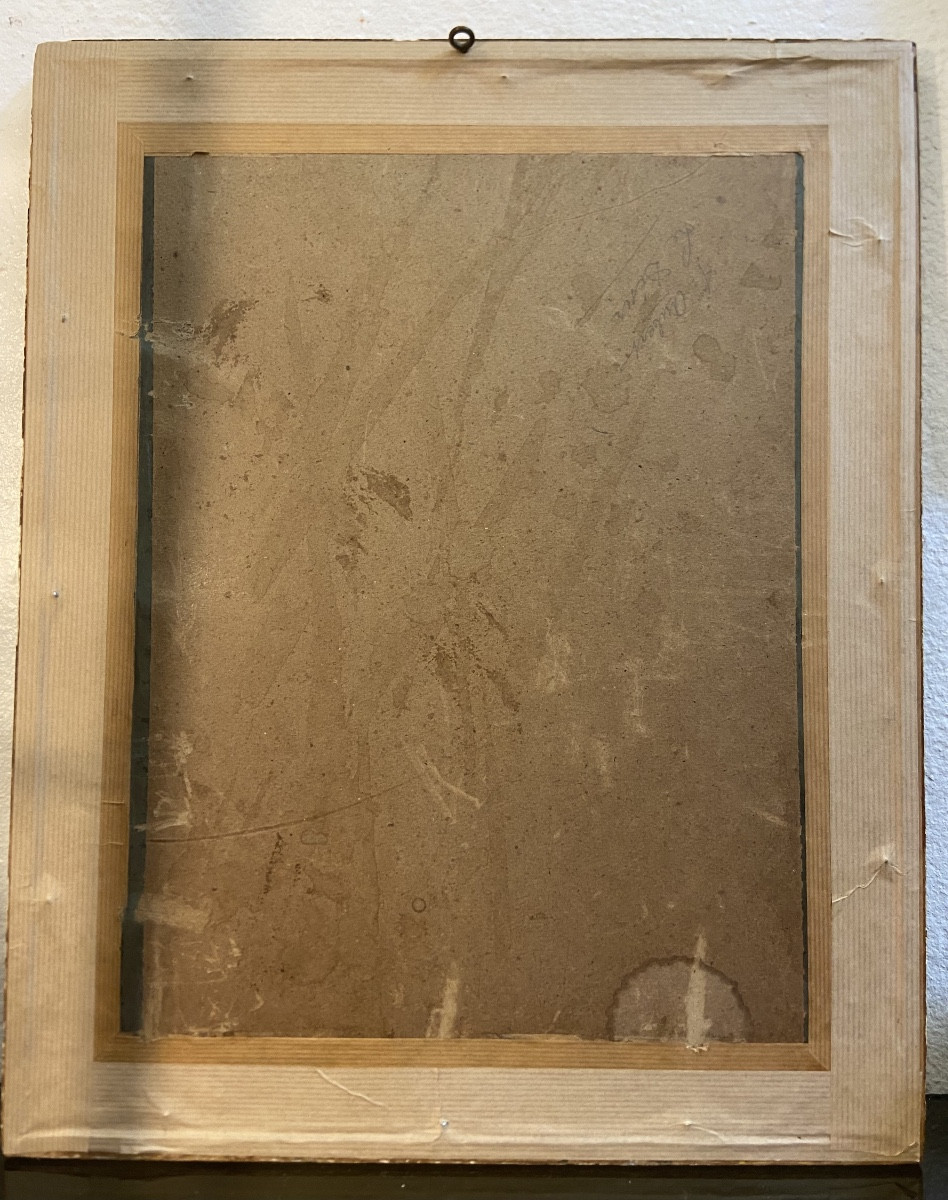 Dessin Portrait De Jeune Femme Par Augustin Aubert, Années 1810/1820-photo-3