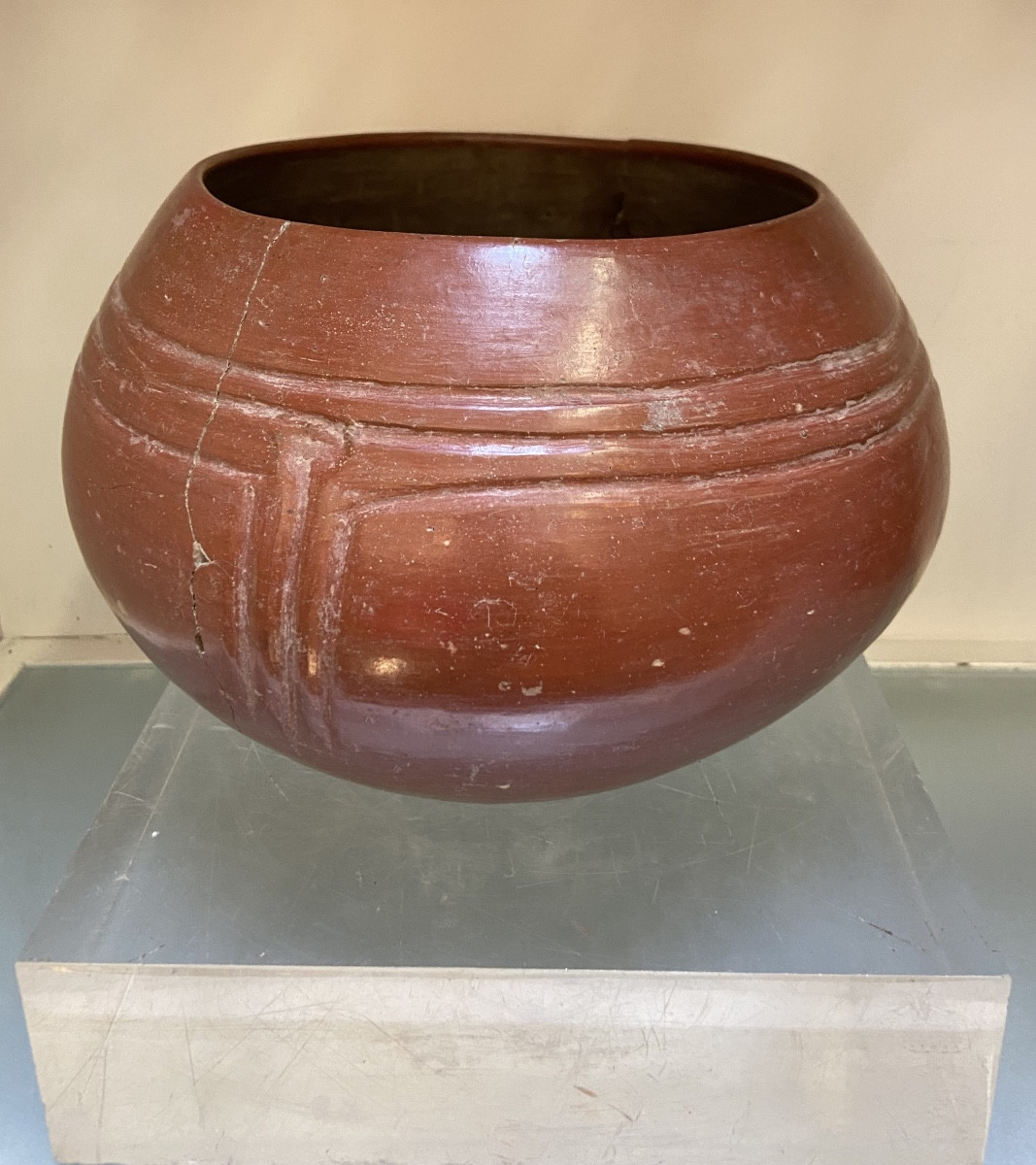 Coupe En Terre Cuite Précolombienne