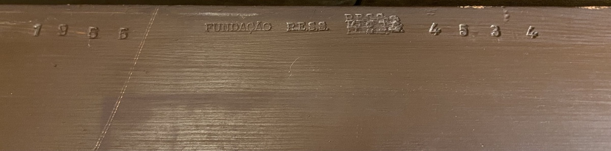 Transition Style Chest Of Drawers Stamped Fundaçao R.e.s.s., Portugal, Year 1966-photo-6