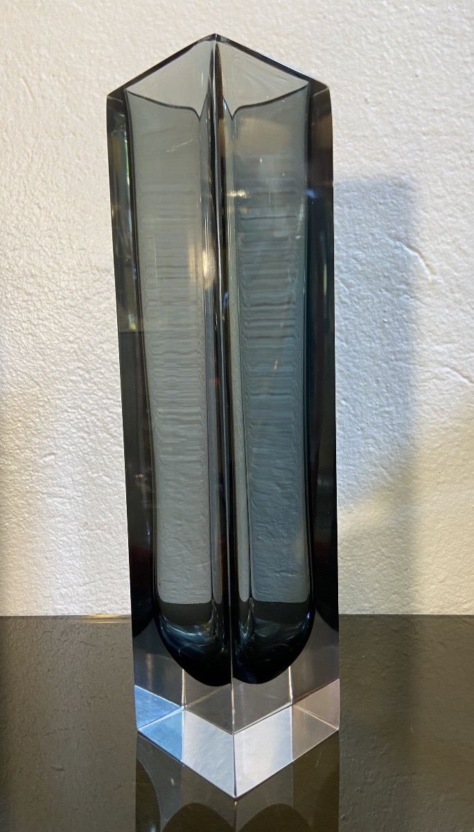 Large Vase In Murano Glass By Alessandro Mandruzzato, 1960s/70s-photo-2