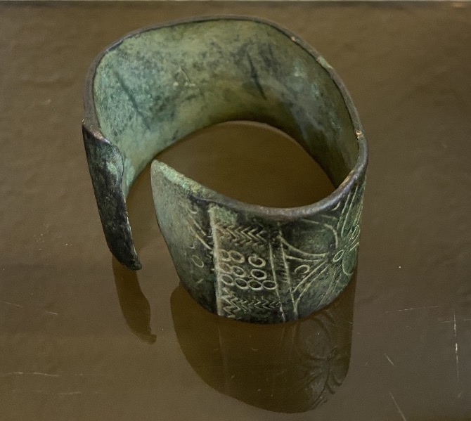Bronze Bracelet, Antique Era-photo-4