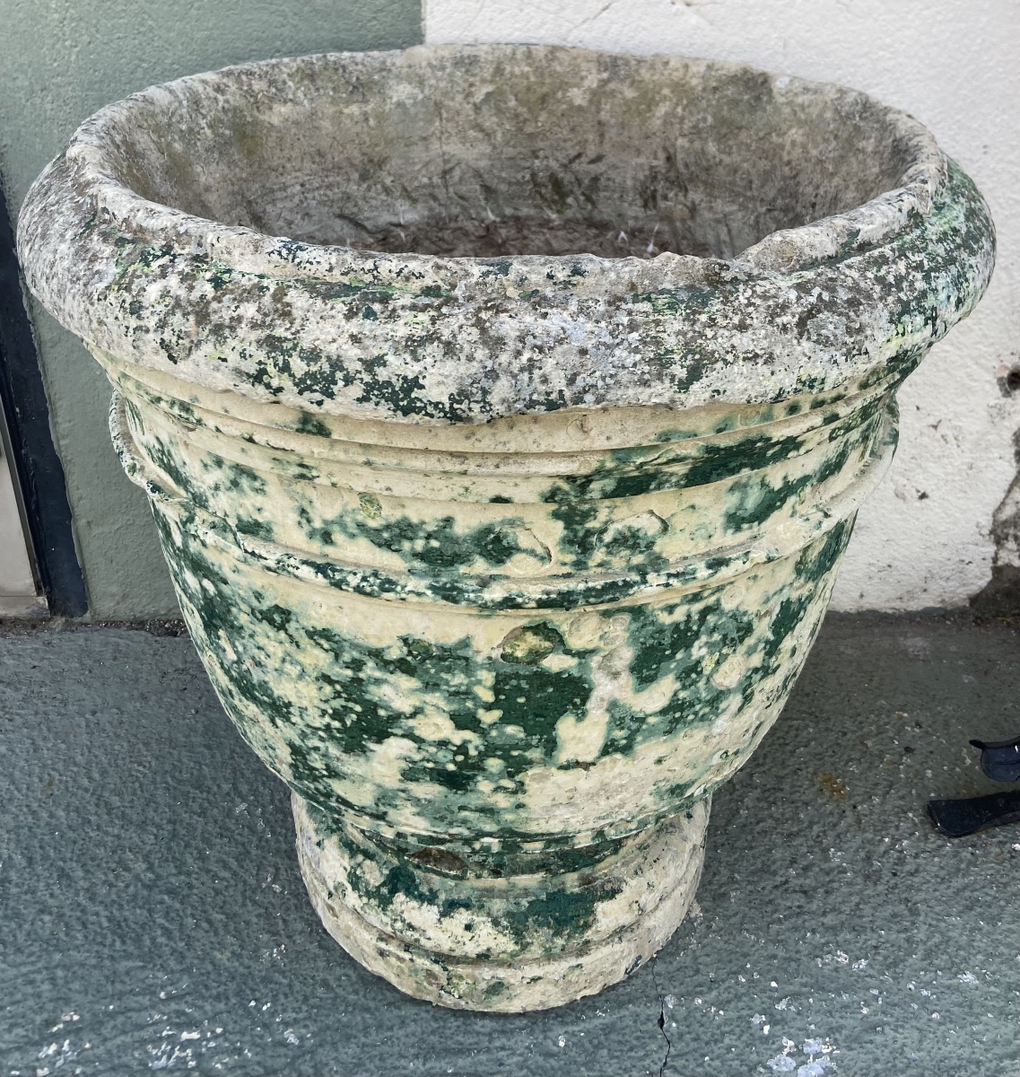Vase De Jardin En Pierre Sculptée, Epoque XIXe Ou Antérieure -photo-3