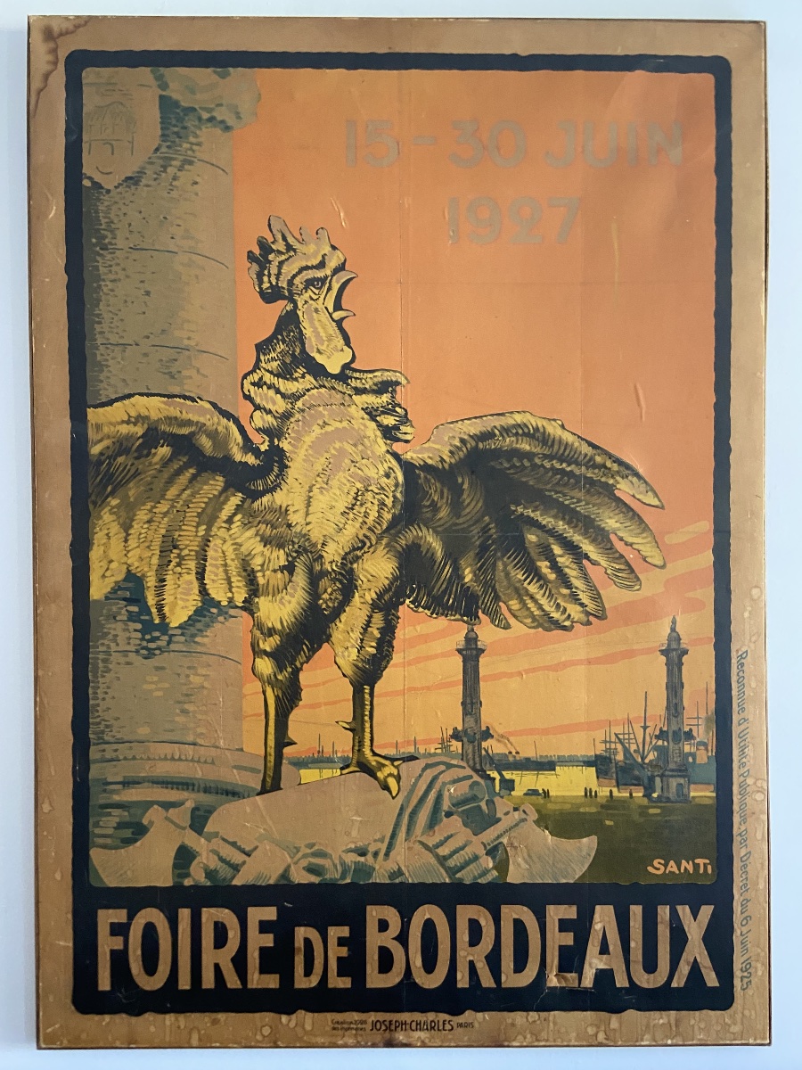 Large Poster For The Bordeaux Fair, 1927