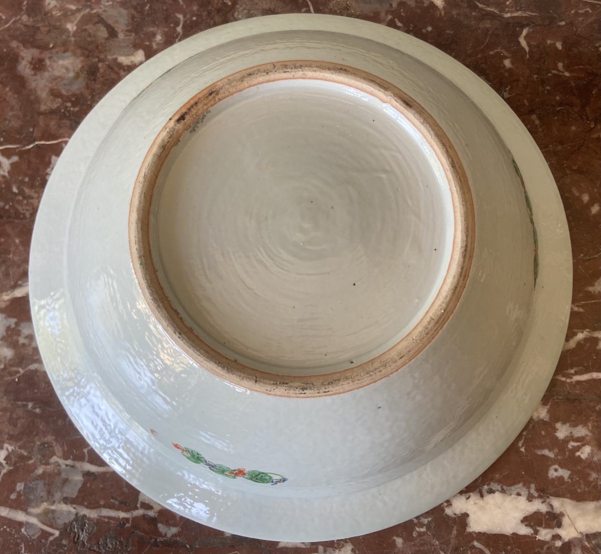 Chinese Porcelain Bowl From The "green Family" Collection, 19th Century-photo-3