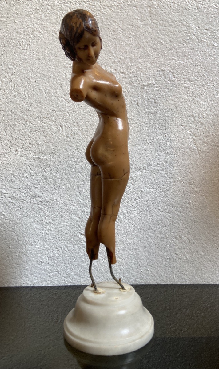 Fernand Ouillon-carrère Art Deco Sculpture, 1919-photo-2