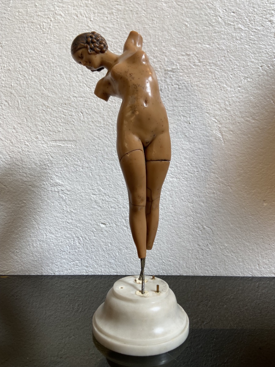 Fernand Ouillon-carrère Art Deco Sculpture, 1919-photo-4