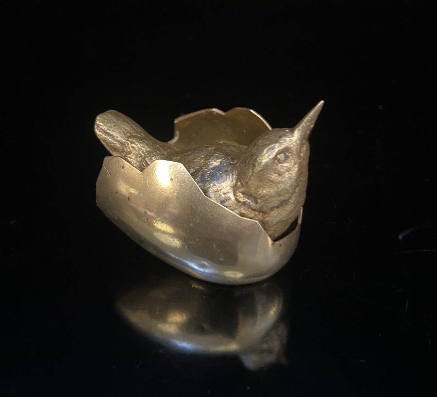 Bronze De Vienne Oisillon, Geschutzt, Epoque Fin XIXe-photo-1