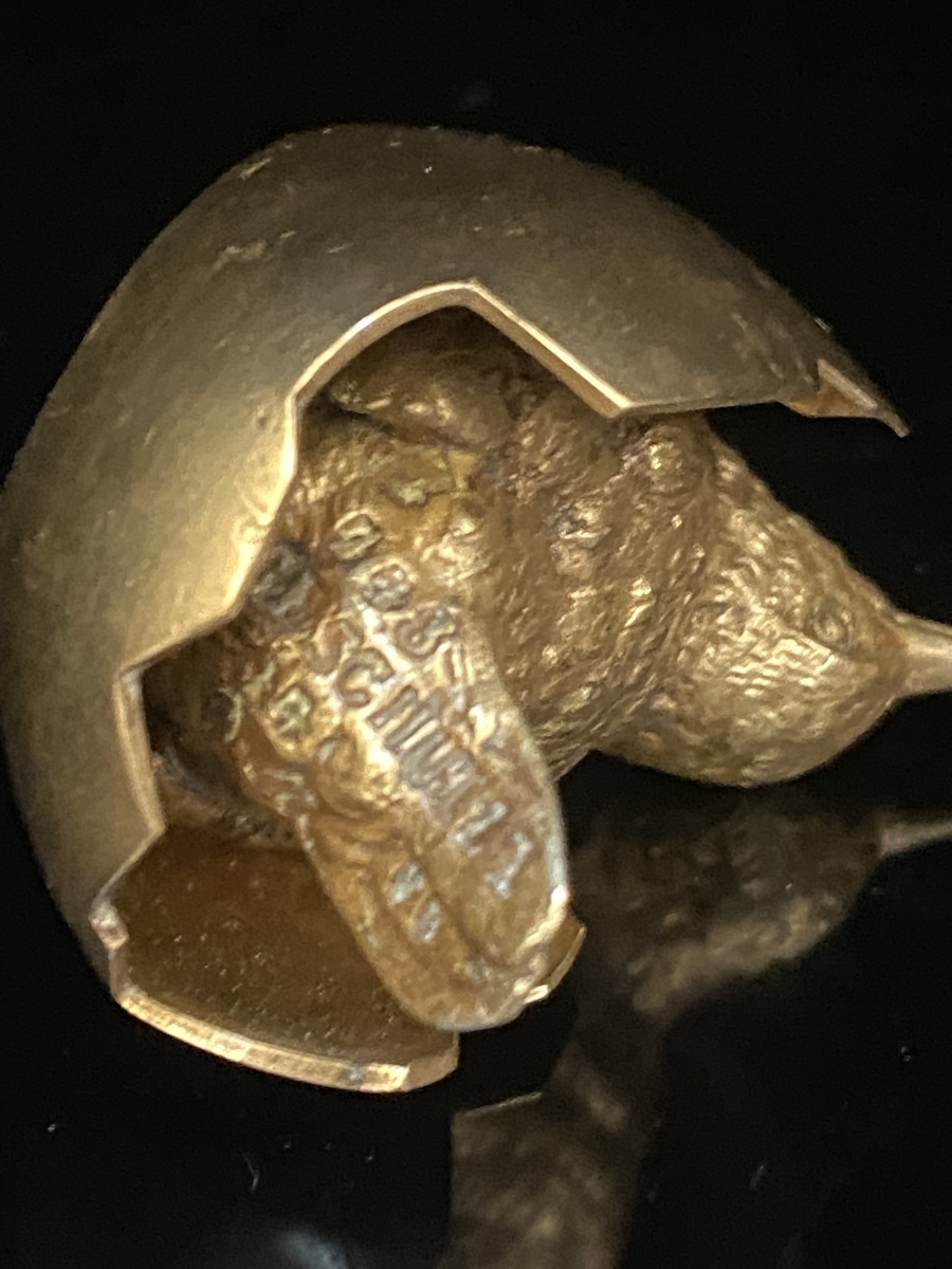 Bronze De Vienne Oisillon, Geschutzt, Epoque Fin XIXe-photo-5