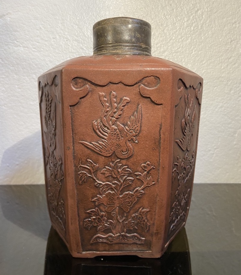 Boîte A Thé Chinoise Yixing, Epoque XIXe
